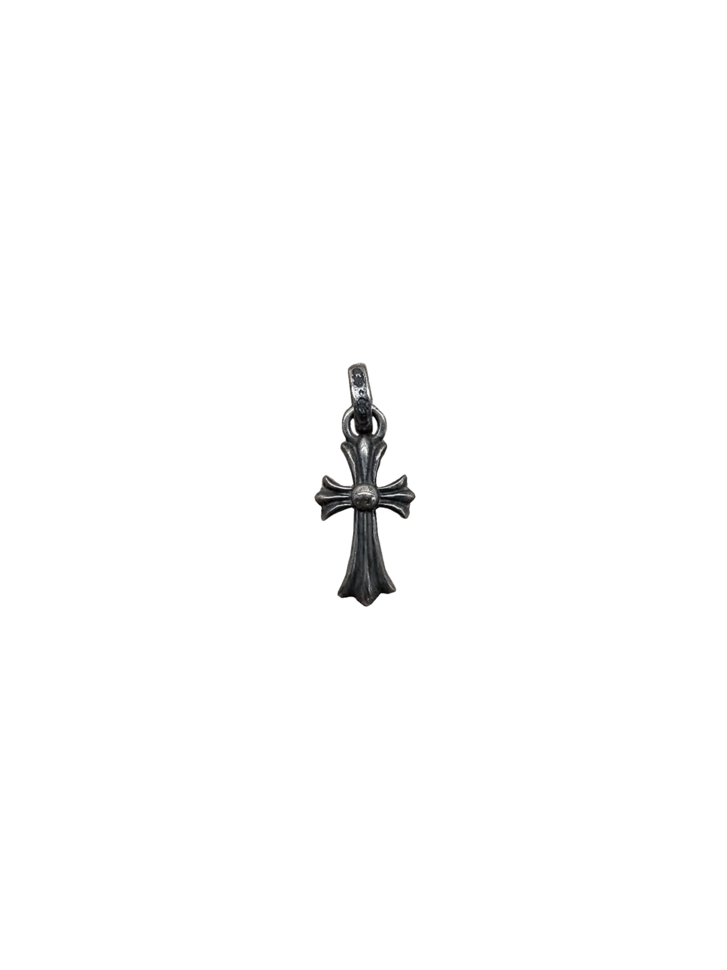 Chrome Hearts CH Baby Fat Tiny Cross Pendant C113833689-Used