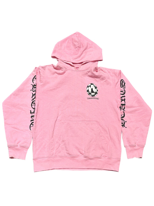 Chrome Hearts Matty Boy Vanity Hoodie Pink L C119050014-Used