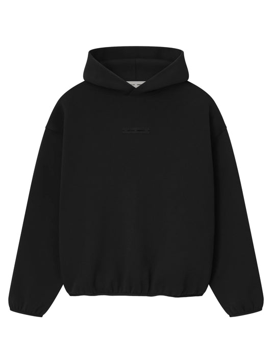 Essentials 25FW Modern Fit Fleece Hoodie Jet Black