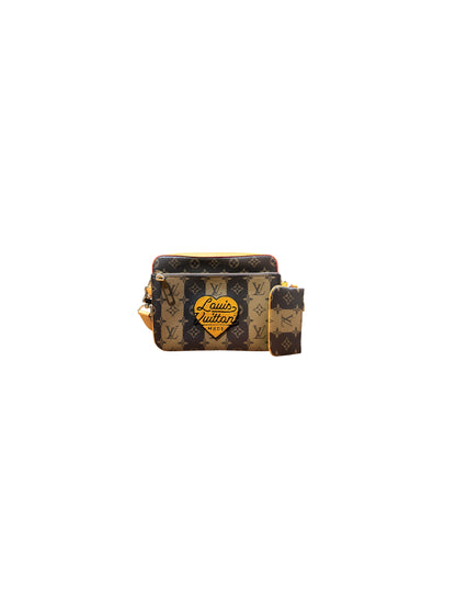 Louis Vuitton x Nigo Trio Messenger Monogram Stripes Brown C116089854-New