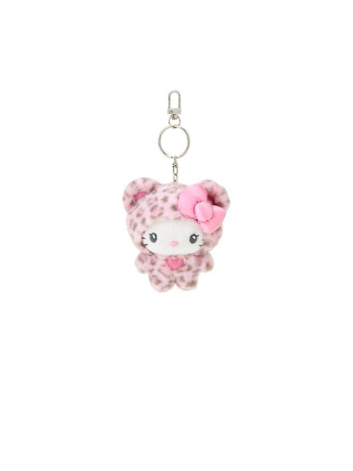 Sanrio Gal Bear Leopard Print Hello Kitty Keychain Pink – THEPARKS