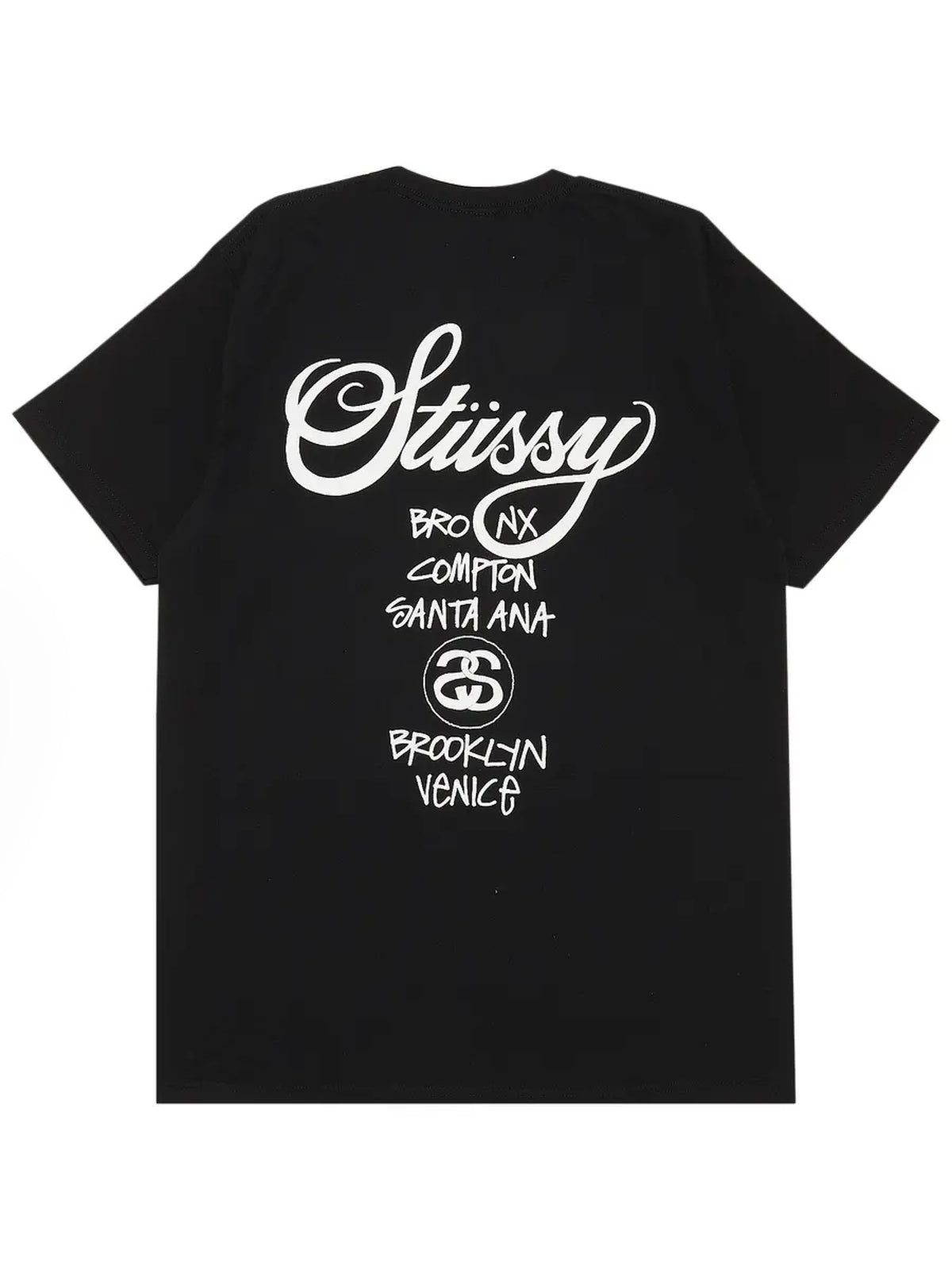 Stussy World Tour Tee Black
