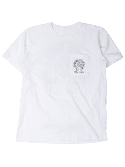Chrome Hearts Horseshoes Pocket Tee (New York Exclusive) White