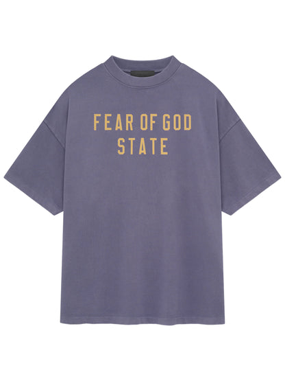 Essentials 24Fw Heavy Crewneck Tee Lavender