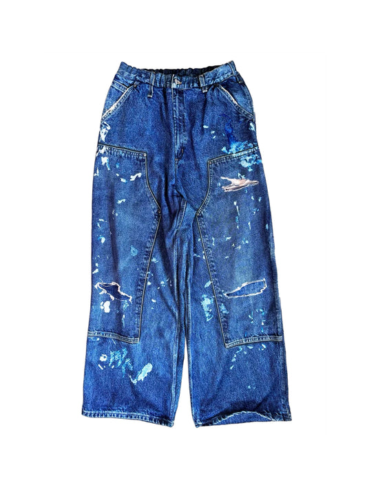 TATA Print Duck Wide Pants Denim
