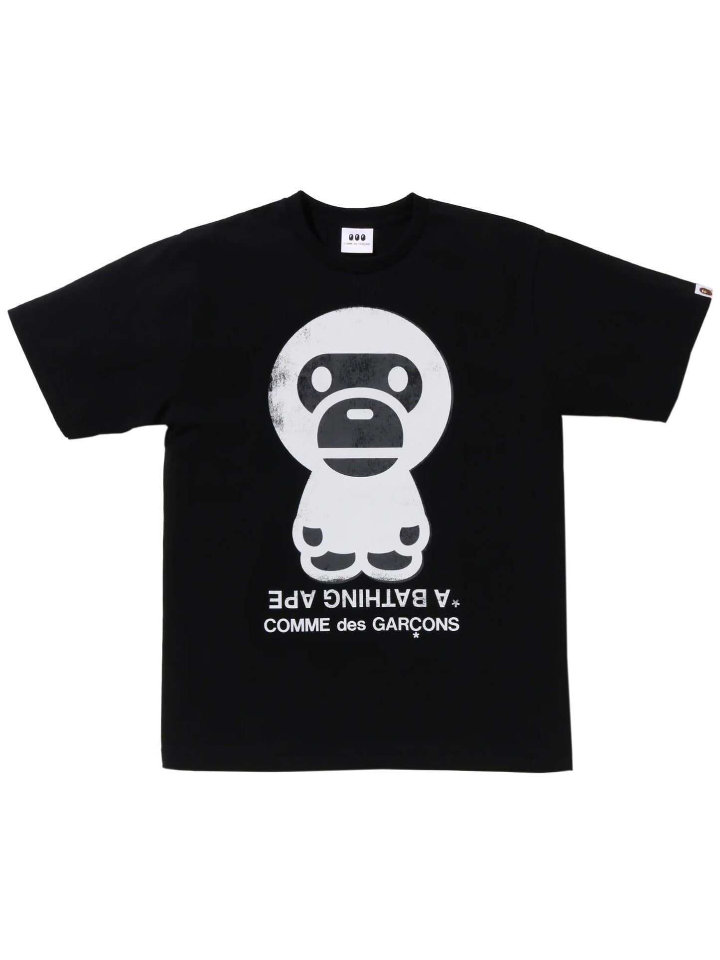 Bape x CDG Baby Milo Tee Black Osaka Exclusive