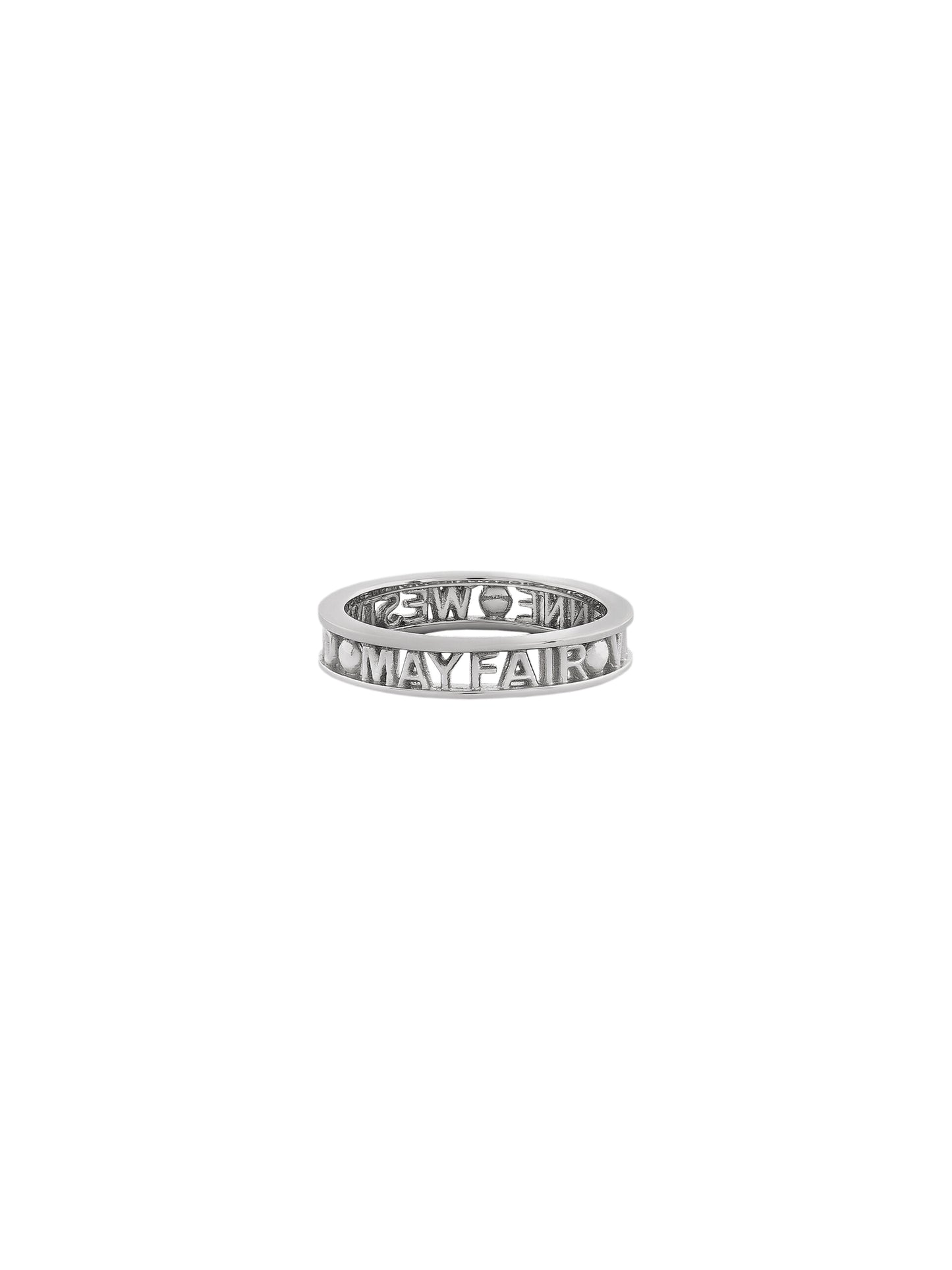 Vivienne Westwood Westminster Ring Silver