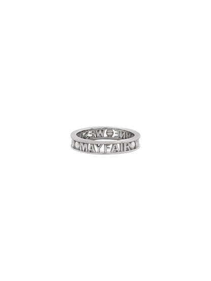 Vivienne Westwood Westminster Ring Silver