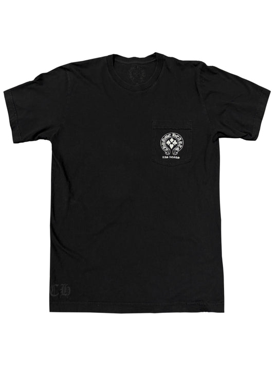 Chrome Hearts Las Vegas Pocket Tee Black M C119050100-Used