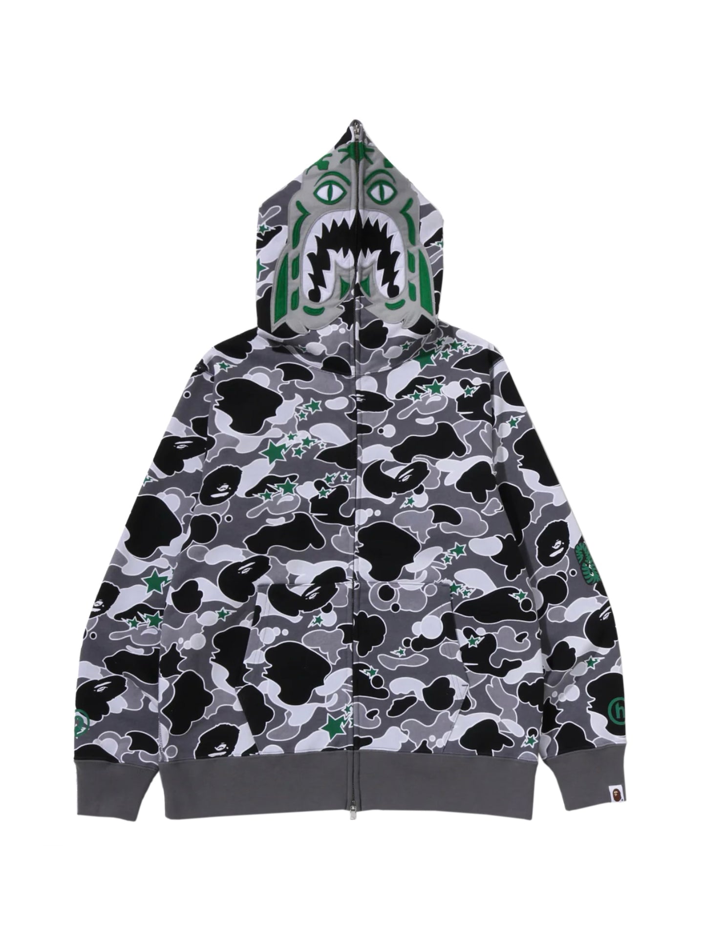 BAPE X Hidden STA Camo Tiger Full Zip Hoodie