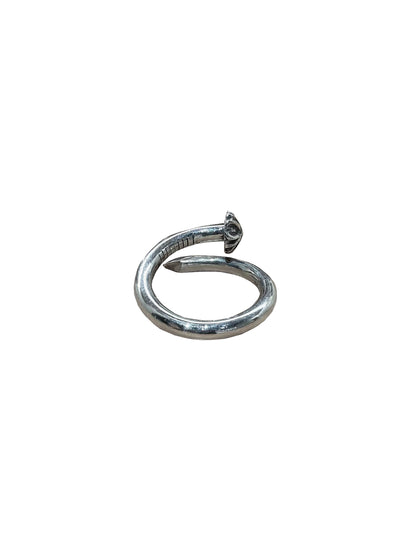 Chrome Hearts Nail Cross Ball Silver Ring US 8 C319016373-Used