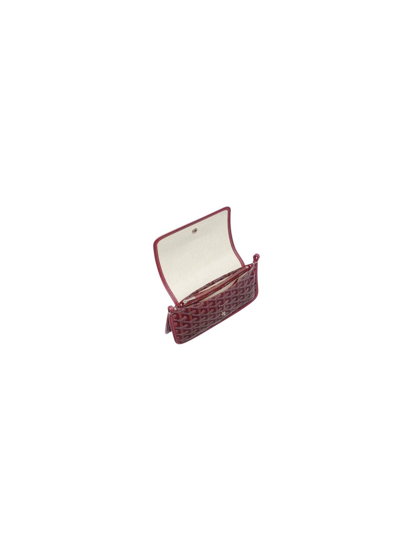 Goyard Plumet Pocket Wallet Dark Red
