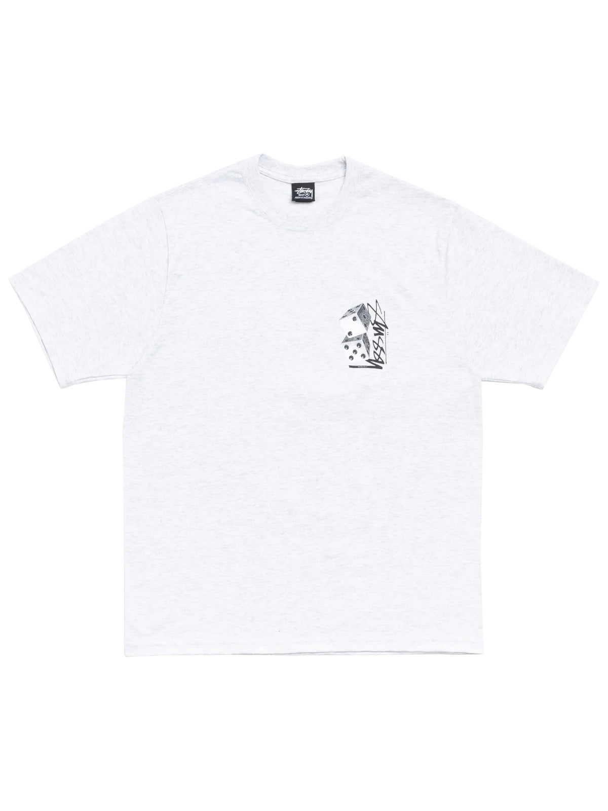 Stussy Tall Dice Tee Ash Heather