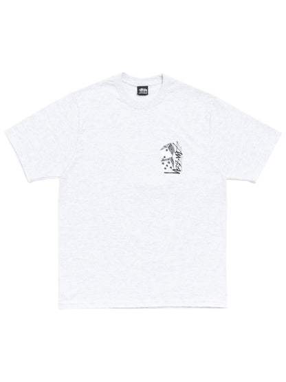 Stussy Tall Dice Tee Ash Heather