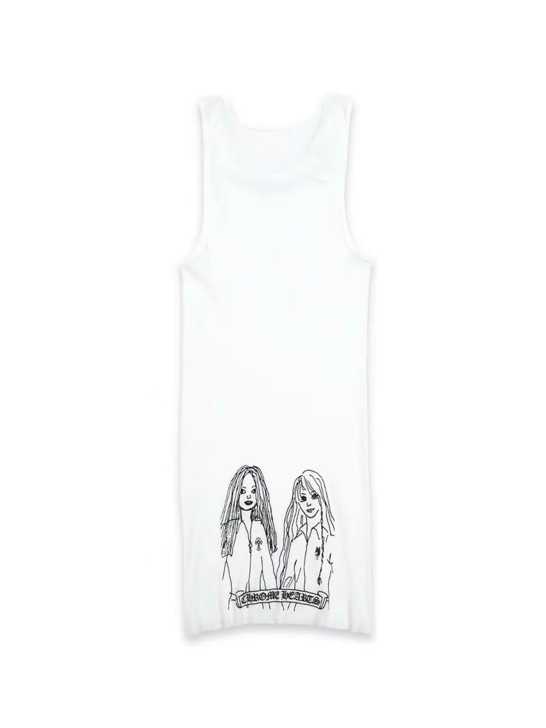 Chrome Hearts Mayumi Tank Top White