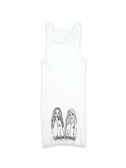 Chrome Hearts Mayumi Tank Top White