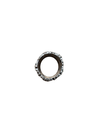 Chrome Hearts Cemetery Silver Ring US 13 C40115406-Used
