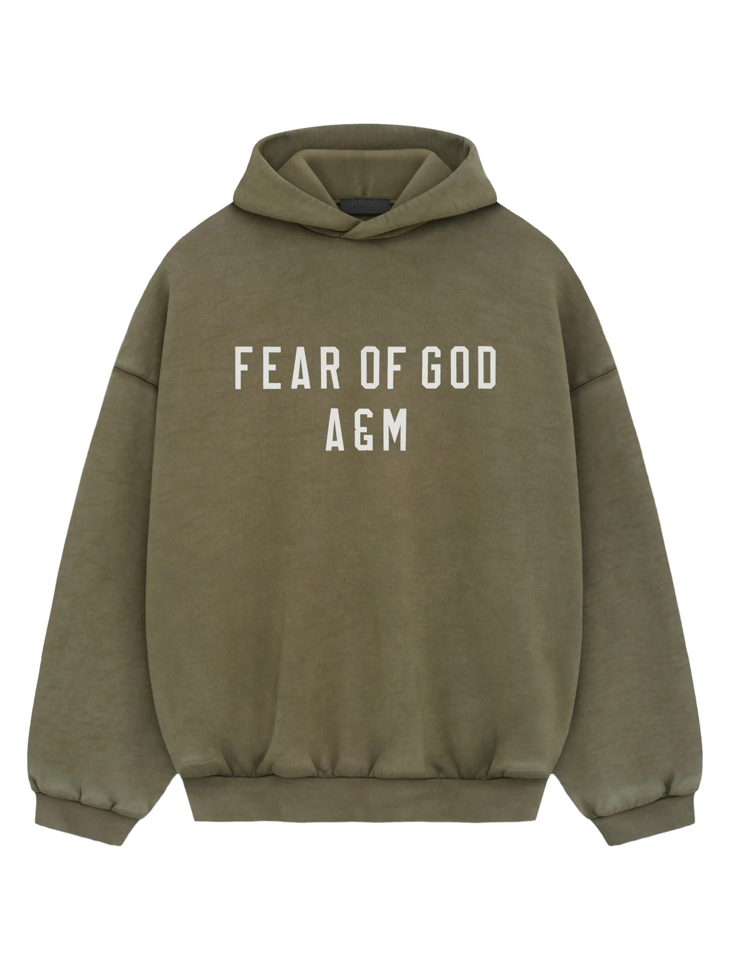 Essentials 24Fw Heavy Fleece Hoodie Military