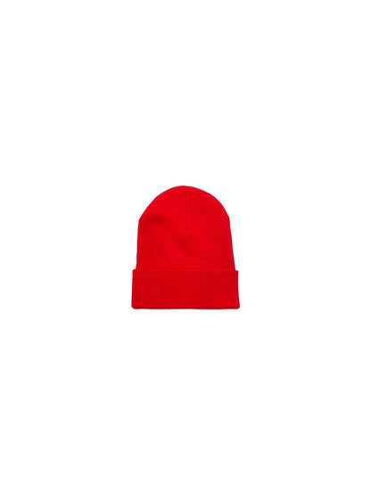 Chrome Hearts Embroidered Plus Cross Beanie Red