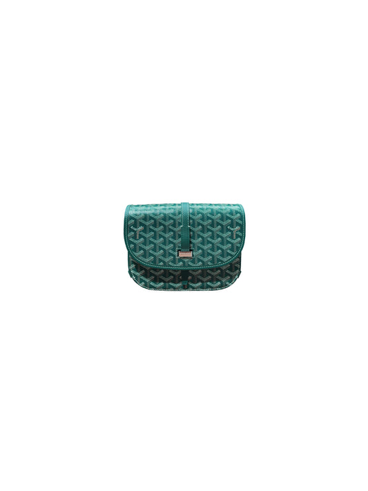 Goyard Belvedere PM Cross Body Bag Green C116080167-Used