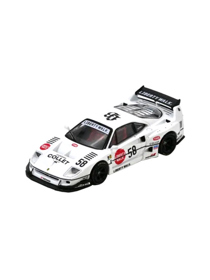INNO64 1:64 LBWK F40 Collet White