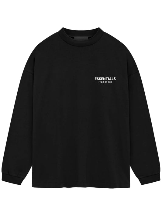 Essentials 25Ss Jersey Long Sleeve T-Shirt Black