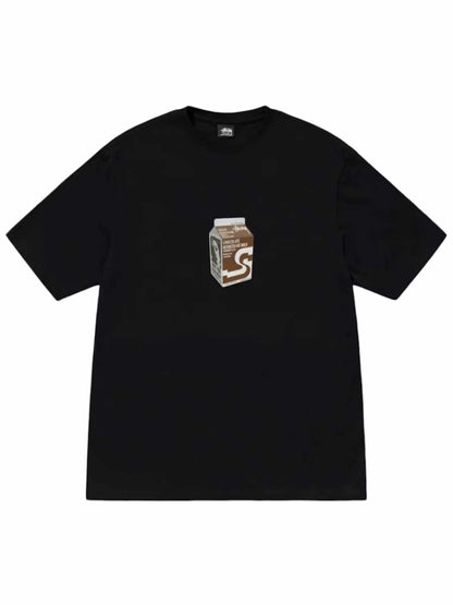 Stussy Milk Tee Black
