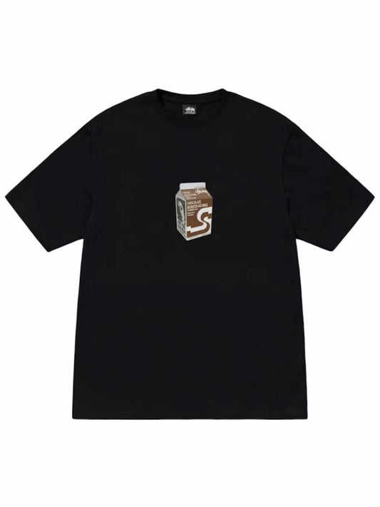 Stussy Milk Tee Black