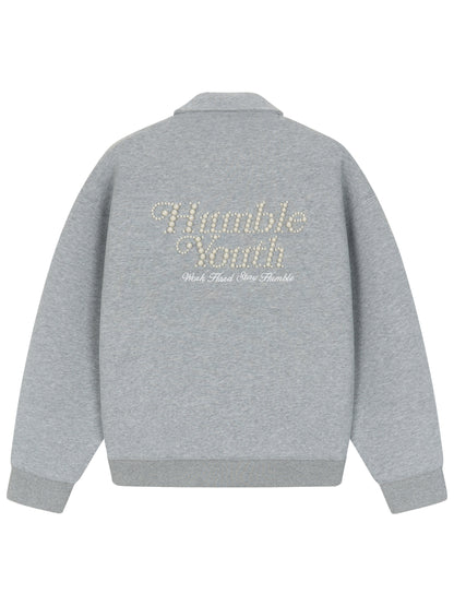 Humble Jersey Blouse Jacket Grey