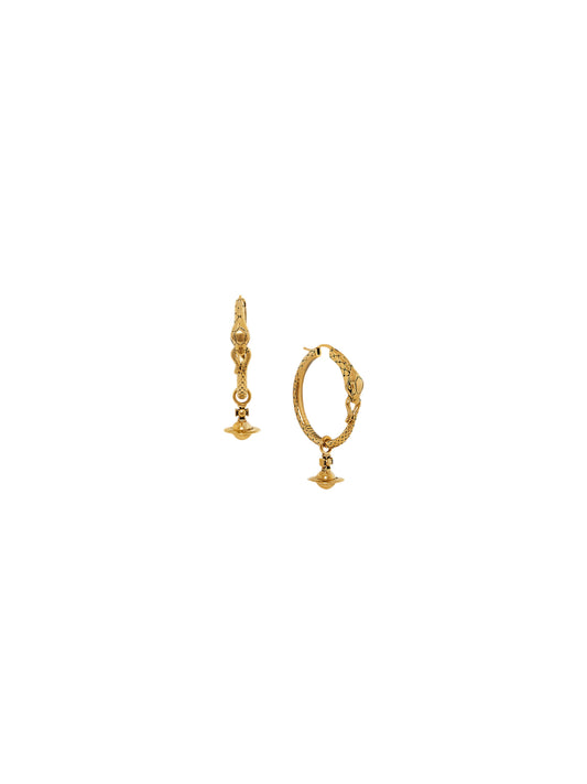 Vivienne Westwood Albane Earrings Antique Gold