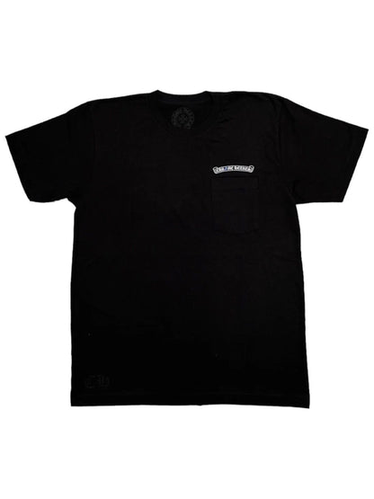 Chrome Hearts Rolling Stones 2024 New York Pocket Tee Shirt Black