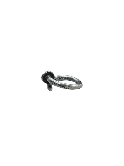Chrome Hearts Nail Cross Ball Silver Ring US 7 C419016502-Used