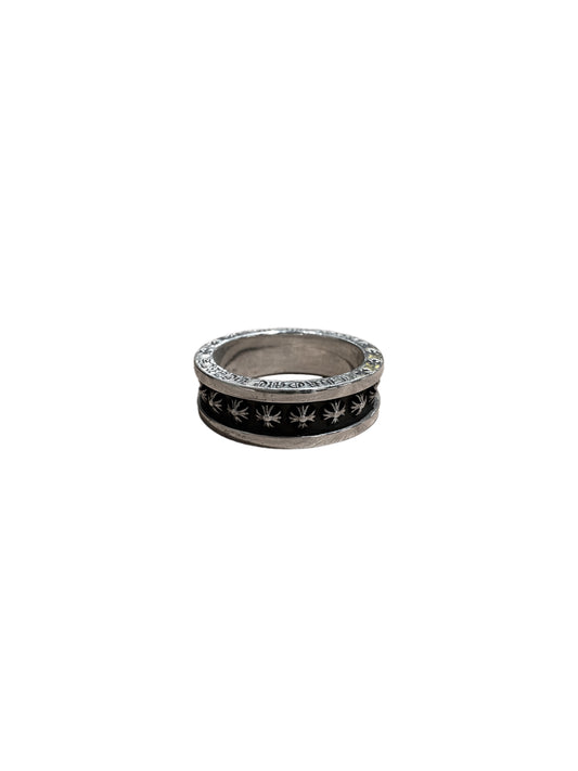 Chrome Hearts Mini Plus Bearing Ring Silver US11 C10115398-Used