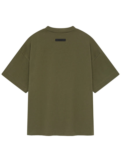 Essentials 24Fw Kids Jersey Crewneck Tee Military