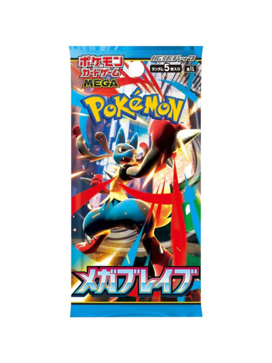 Pokemon TCG Mega Brave Booster Box M1L Japanese