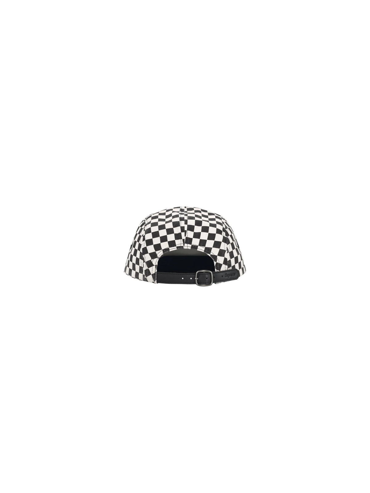 Supreme Washed Chino Twill Camp Cap Checkerboard