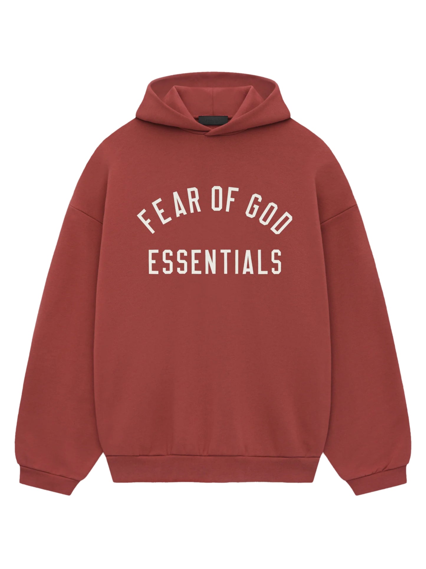 Essentials 25Ss Fleece Hoodie Crimson