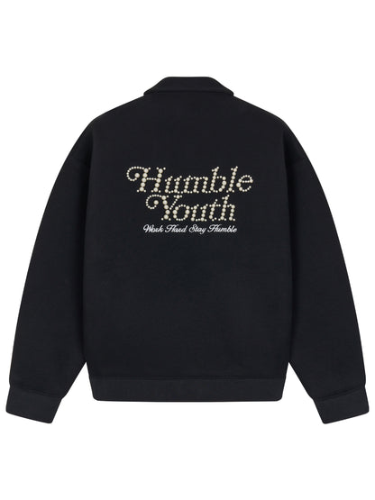 Humble Jersey Blouse Jacket Black