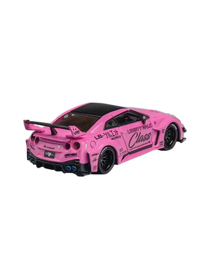 C-CM Model 1:64 LB-Silhouette Works GT Nissan 35GT-RR Pink GT08