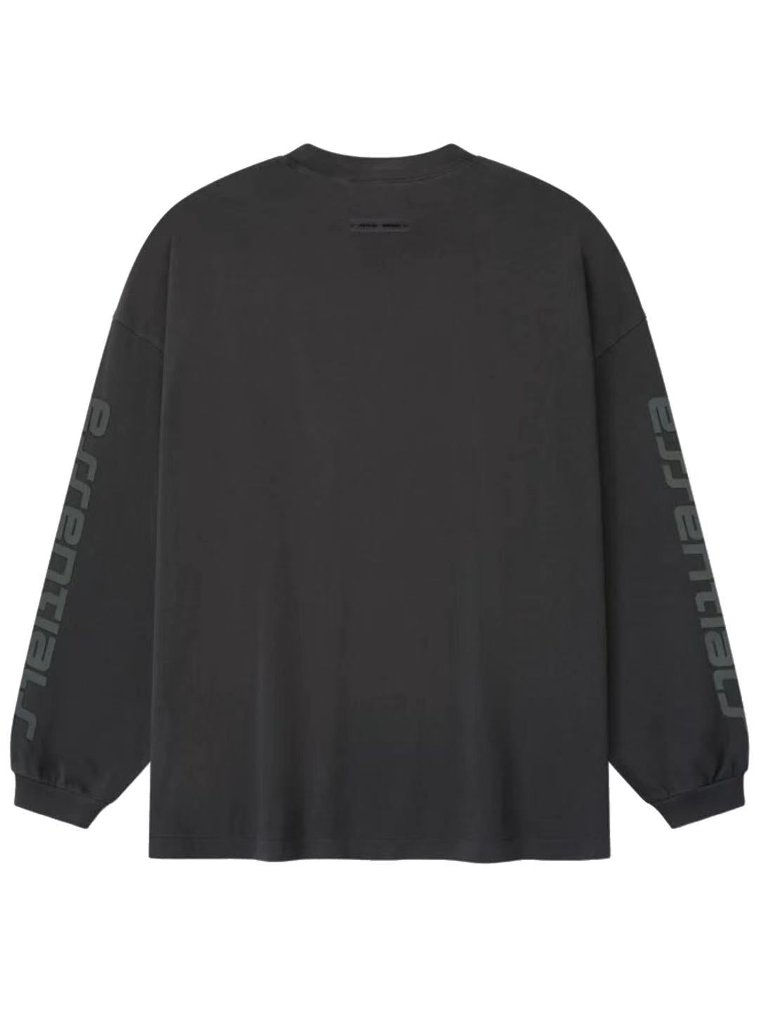 Essentials 25 Holiday 90s Long Sleeve Tee Vintage Black
