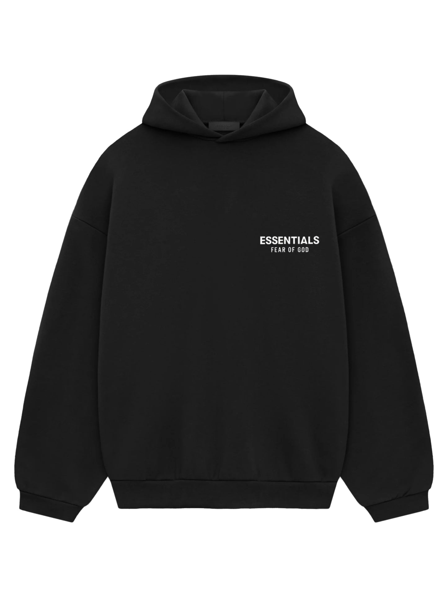 Essentials 25Ss Fleece Hoodie Black