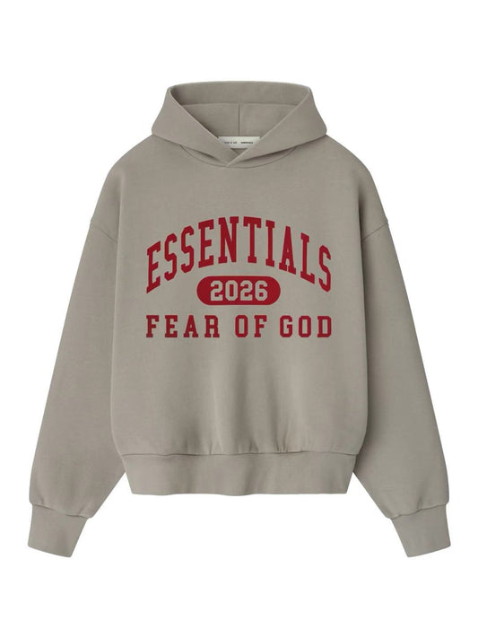 Essentials 25 Holiday Classic Hoodie Smoke Grey