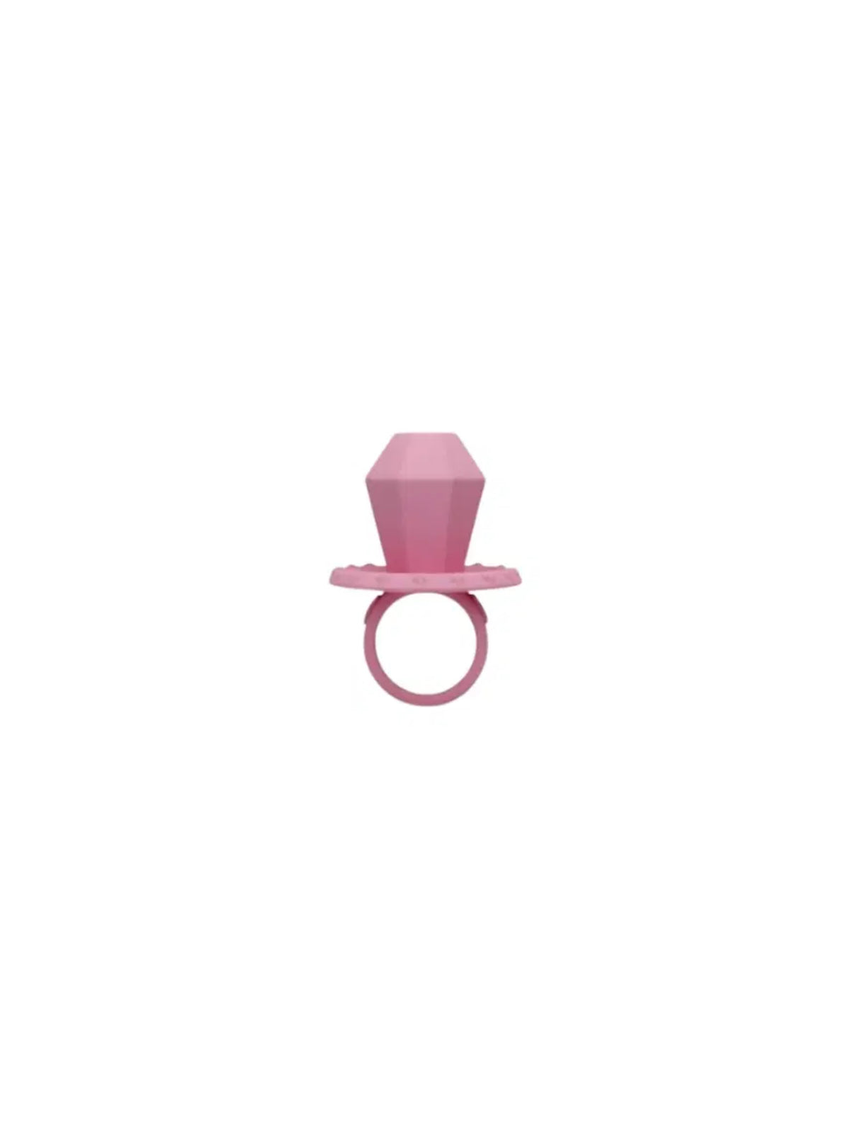 Chrome Hearts Silicone Diamond Ring Pink