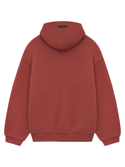 Essentials 25Ss Fleece Hoodie Crimson
