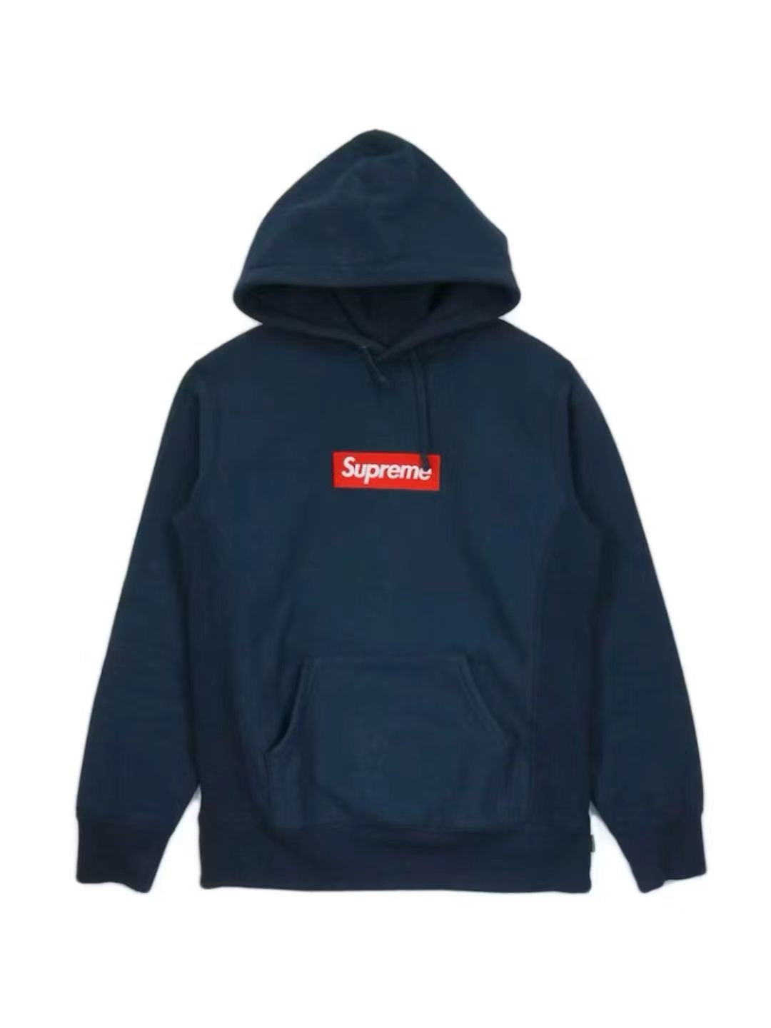 C-Supreme Box Logo Hooded Sweatshirt Navy FW24 Size M