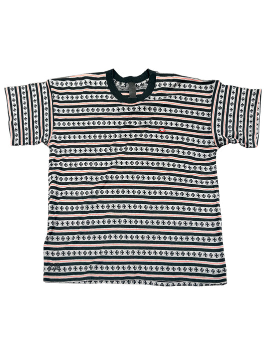 Chrome Hearts Matty Boy Chomper Stripe (Men) Tee Black S C119017203-Used