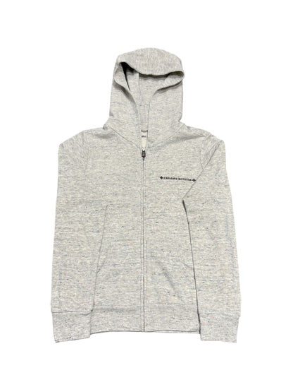 Chrome Hearts Vine Dagger Logo Back Zip Hoodie Grey S C119050221-Used