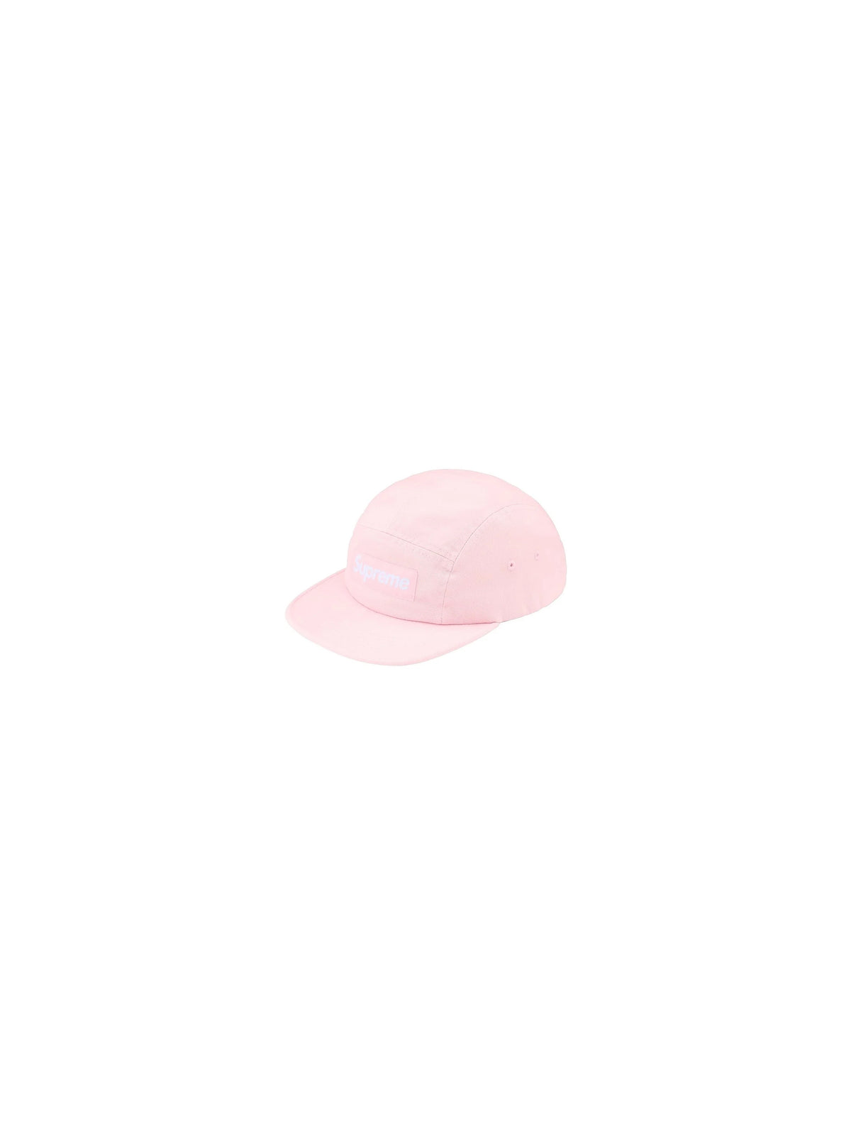Supreme Washed Chino Twill Camp Cap Pink
