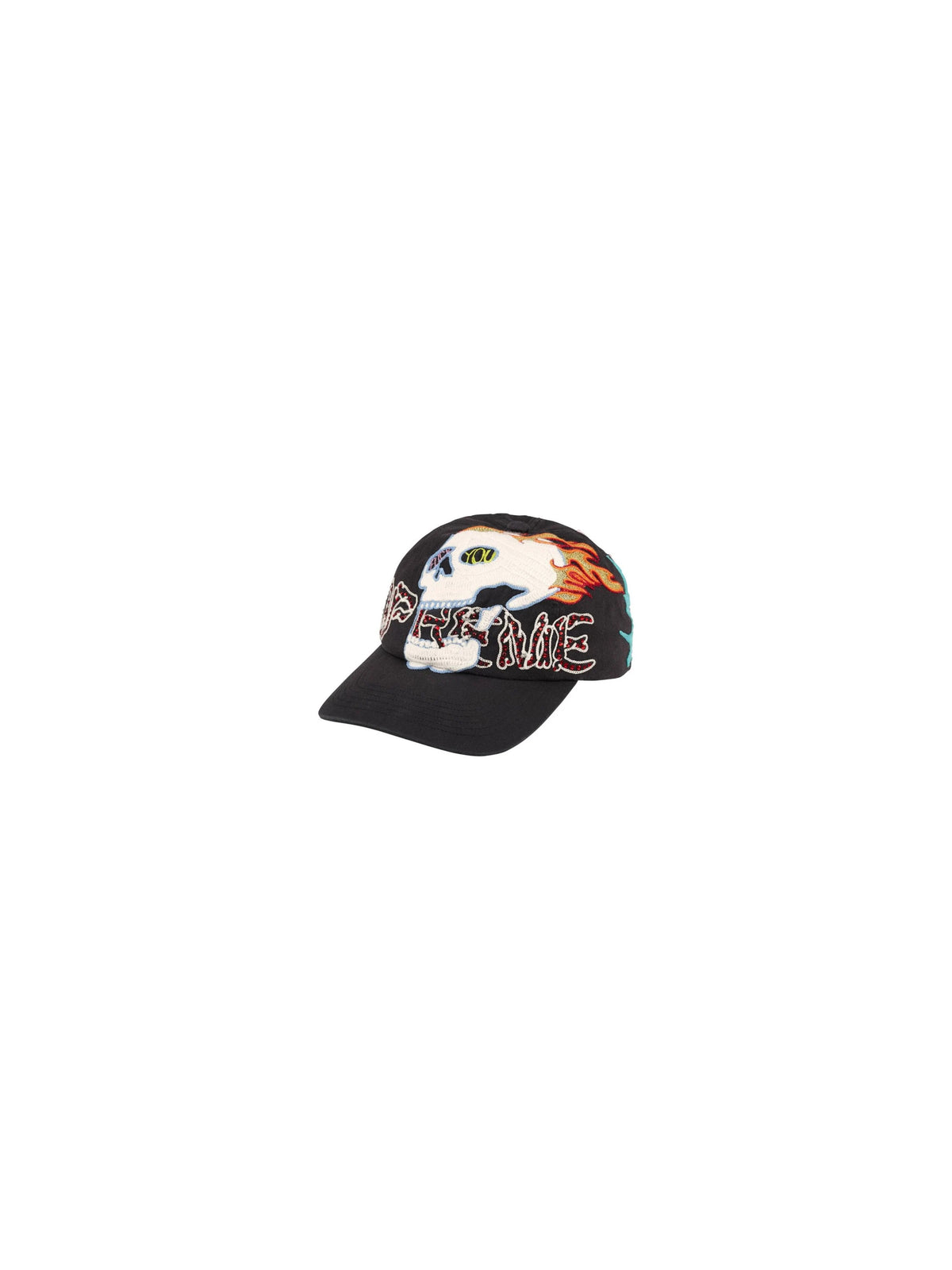 Supreme WFST 6 Panel Hat Black