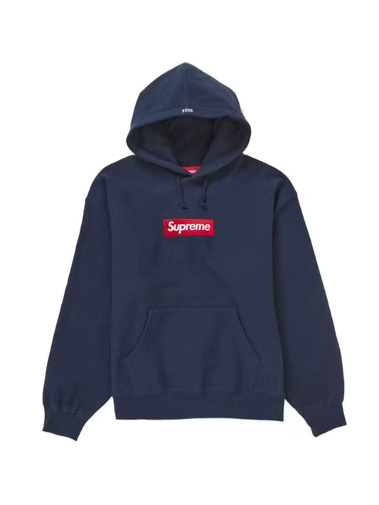 C-Supreme Bandana Box Logo Hooded Sweatshirt Light Blue FW19 Size M